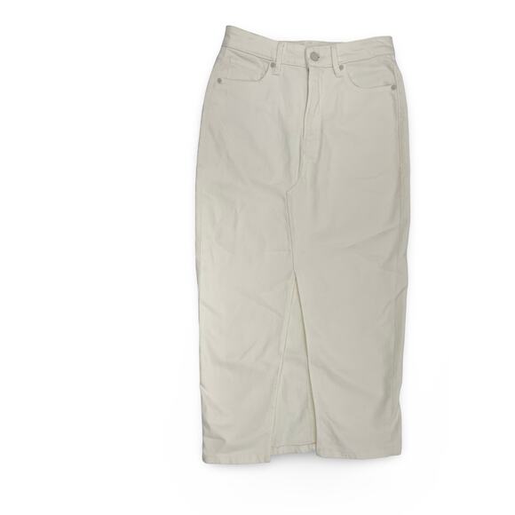Good American 🤍 Cream Mini Skirt — With Pockets! - Picture 1 of 4